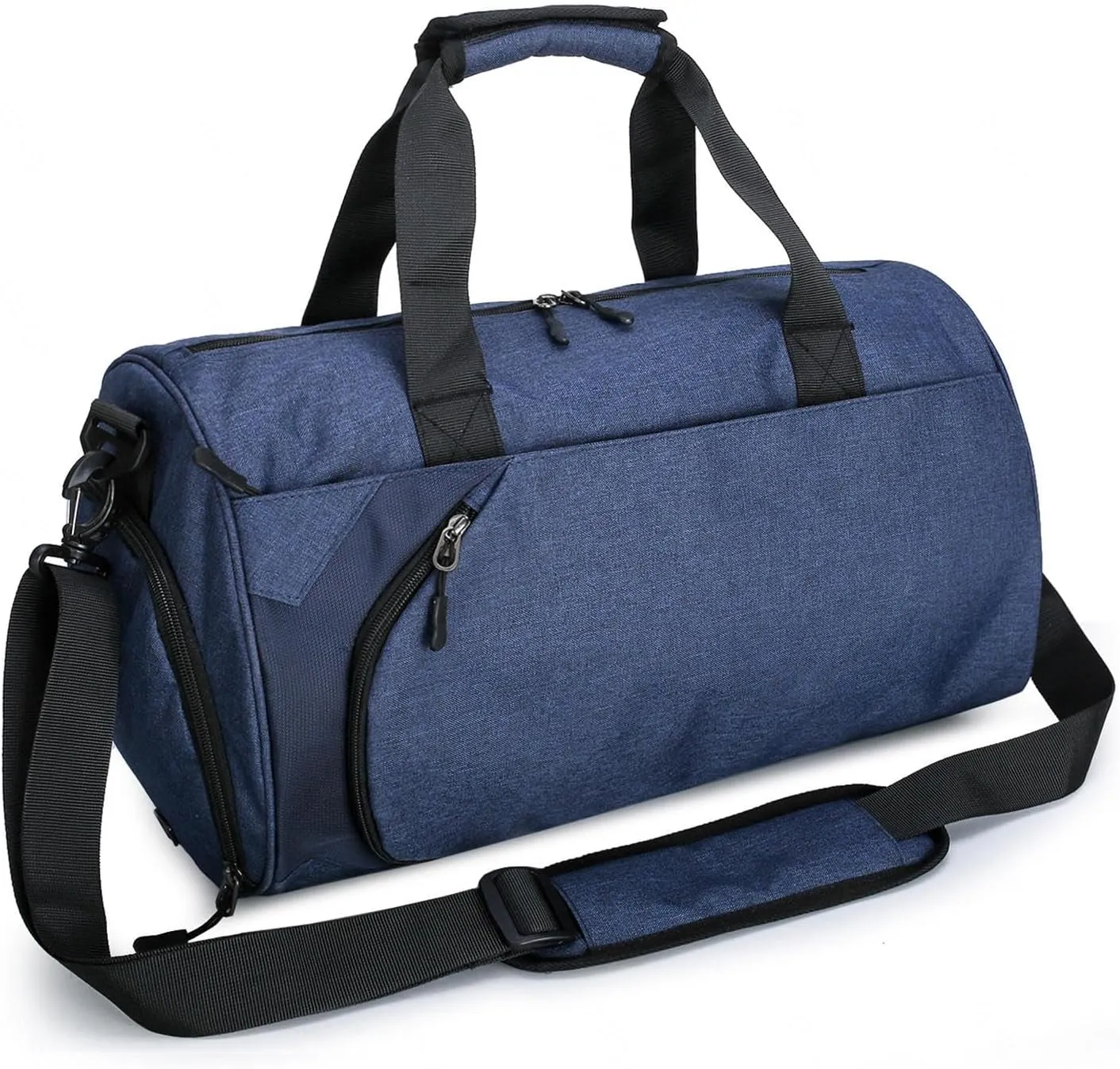 38LSports Gym Bag,Travel Duffel Bag with Shoes Compartment,Multifunctional Fitness Bag for Swimming Yoga Camping, Weekender Overnight Bags for Women & Men,B