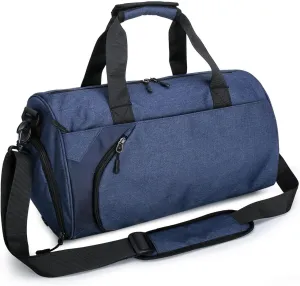 38LSports Gym Bag,Travel Duffel Bag with Shoes Compartment,Multifunctional Fitness Bag for Swimming Yoga Camping, Weekender Overnight Bags for Women & Men,B