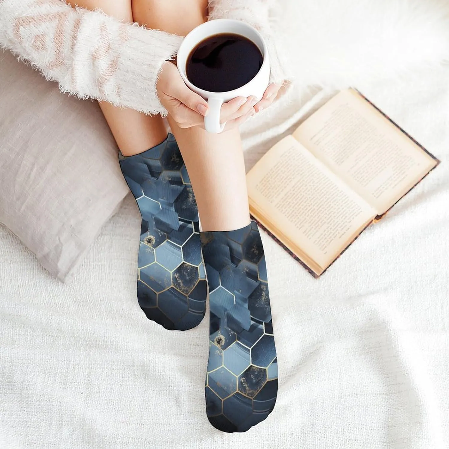 5 Pairs Ankle Socks for Women Men,Low Cut Running Athletic Socks,Funny Cute No Show Casual Sports Socks Size 8-12