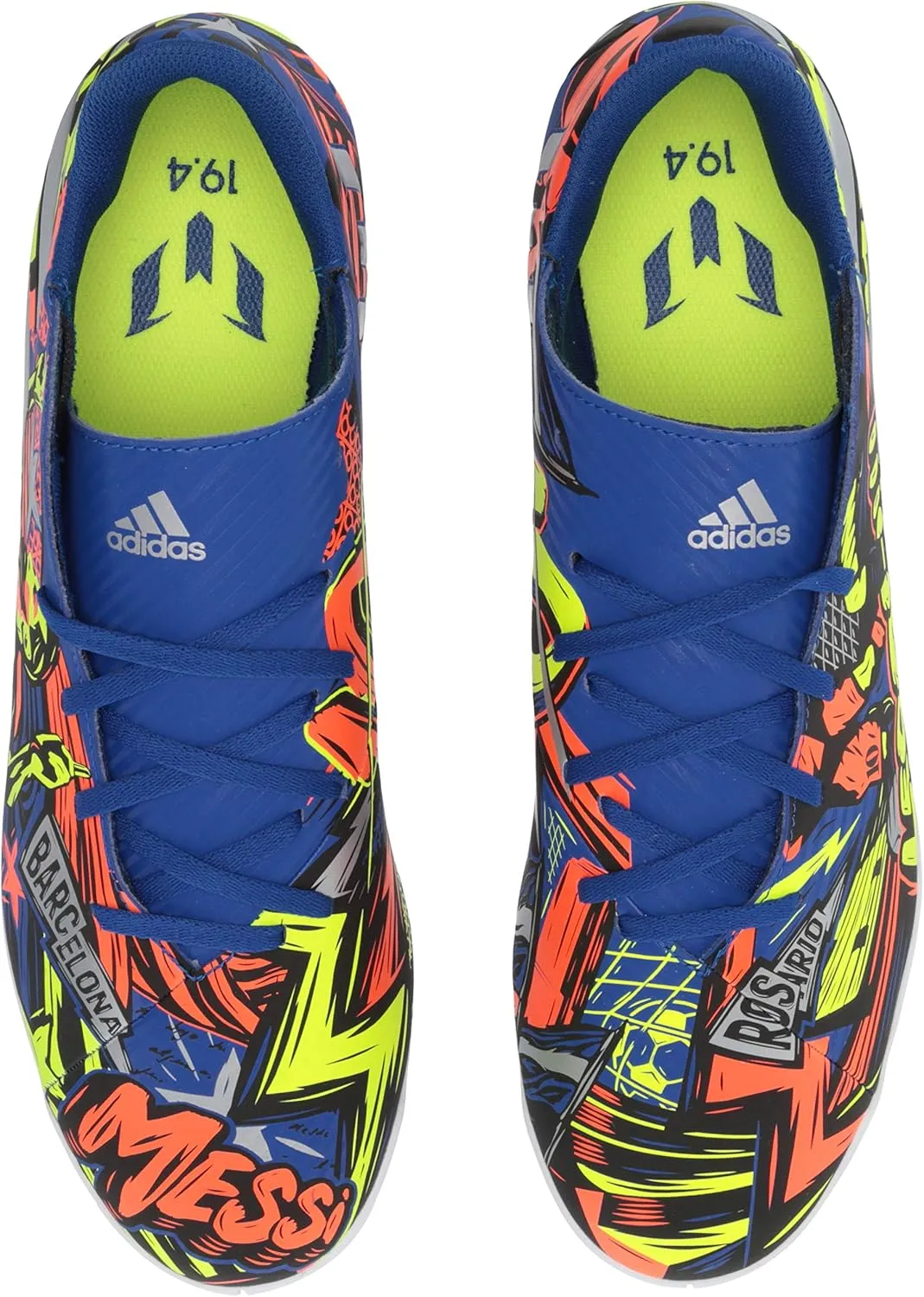adidas Men's Nemeziz Messi 19.4 Indoor Soccer Shoe