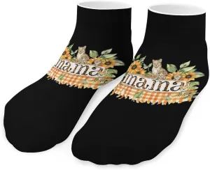 Best Mom Mother Printed Ankle Socks No Show Sock Low-Cut Athletic Socks for Men Women 1 Pair
