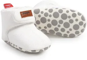 GDSDYM Baby Booties Cozy Fleece Slippers Soft Baby Shoes With Gripper Soles, Winter Infant Newborn Crib Sock Shoes Warm Footwear First Walkers