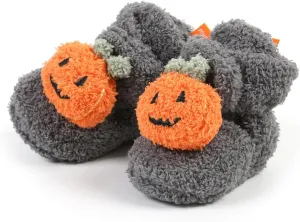 GDSDYM Baby Booties Cozy Fleece Slippers Soft Baby Shoes With Gripper Soles, Winter Warm Infant Newborn Crib Sock Shoes First Walkers