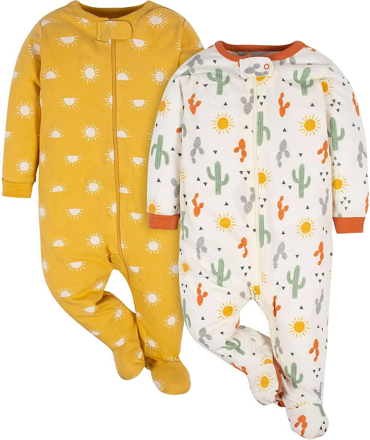 Gerber Baby Girls' 2-pack Sleep 'N Play