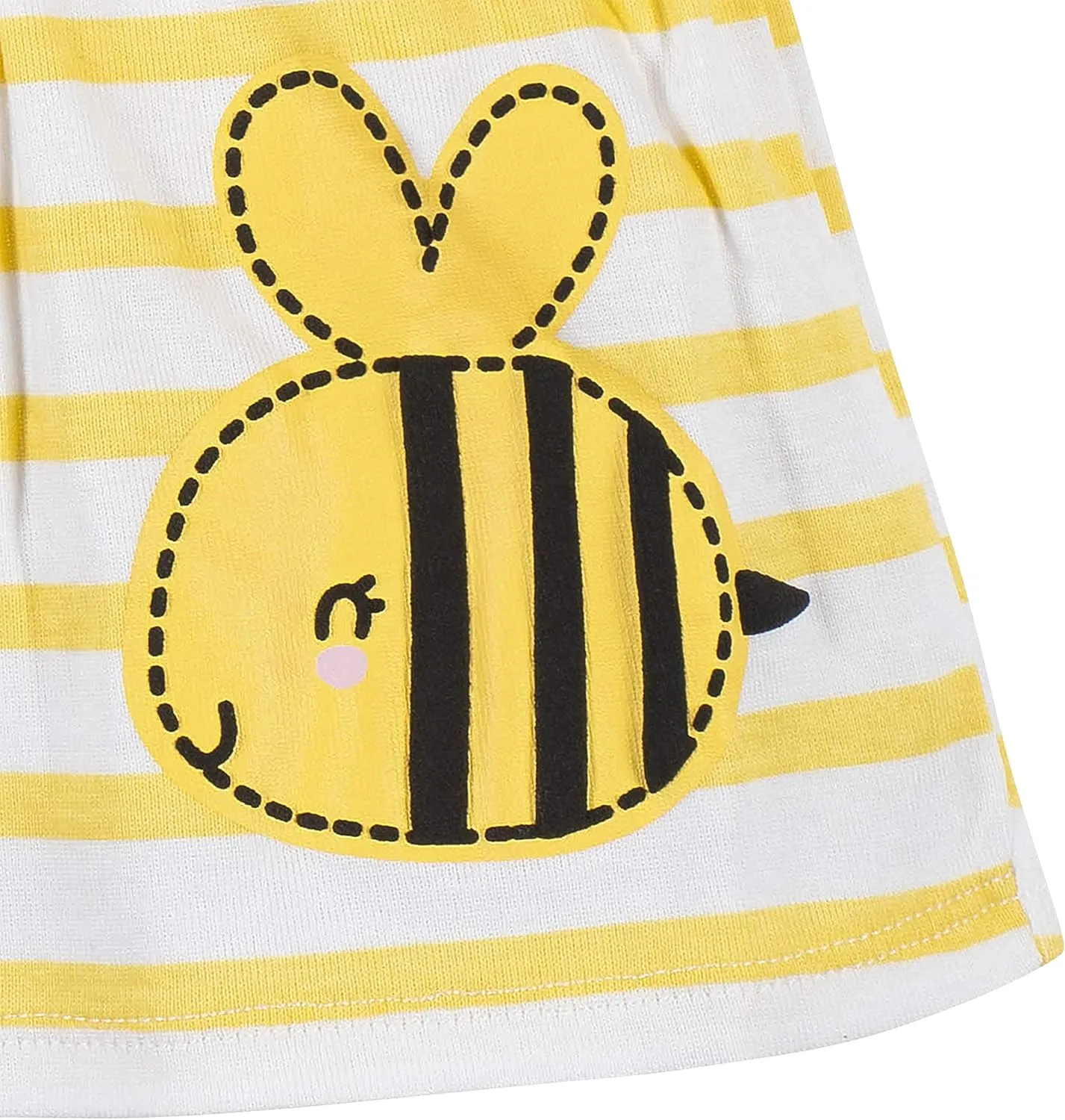 Gerber baby-girls 3-piece Dress, Diaper Cover and Headband Set