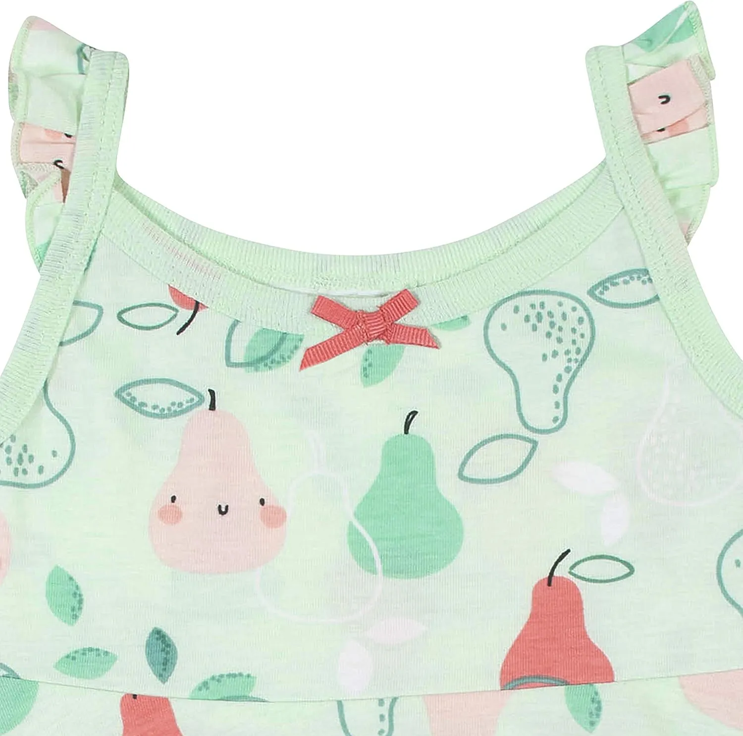 Gerber baby-girls 3-piece Sundress, Diaper Cover and Hat Set