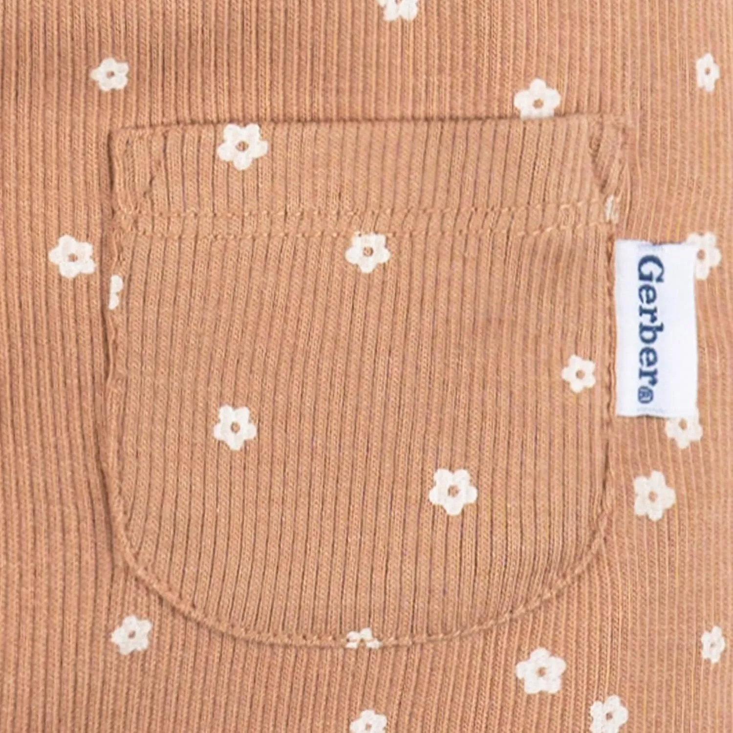 Gerber Baby Girls' Sleeveless Cotton Long-Leg Romper Jumpsuit