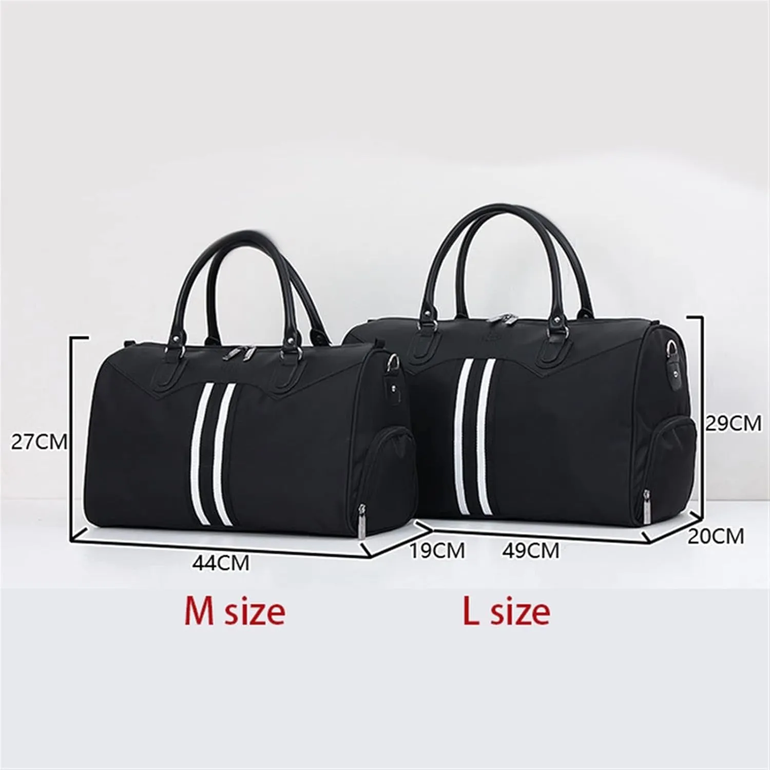 Gym bag for women Gym Travel Training Sports Fitness Shoulder Bag For Shoes Women Husband Duffle Waterproof Large Nylon Athletics Weekend Handbags(Large)