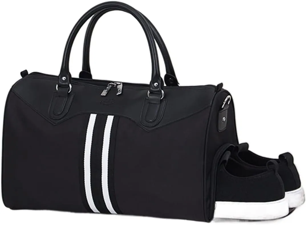Gym bag for women Gym Travel Training Sports Fitness Shoulder Bag For Shoes Women Husband Duffle Waterproof Large Nylon Athletics Weekend Handbags(Large)