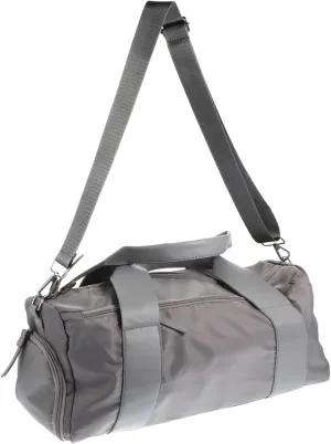 Homoyoyo Dry/wet Separation Sports Bag Large Capacity Tote Bag for Travel Fitness Reusable Easy to Clean Light Grey
