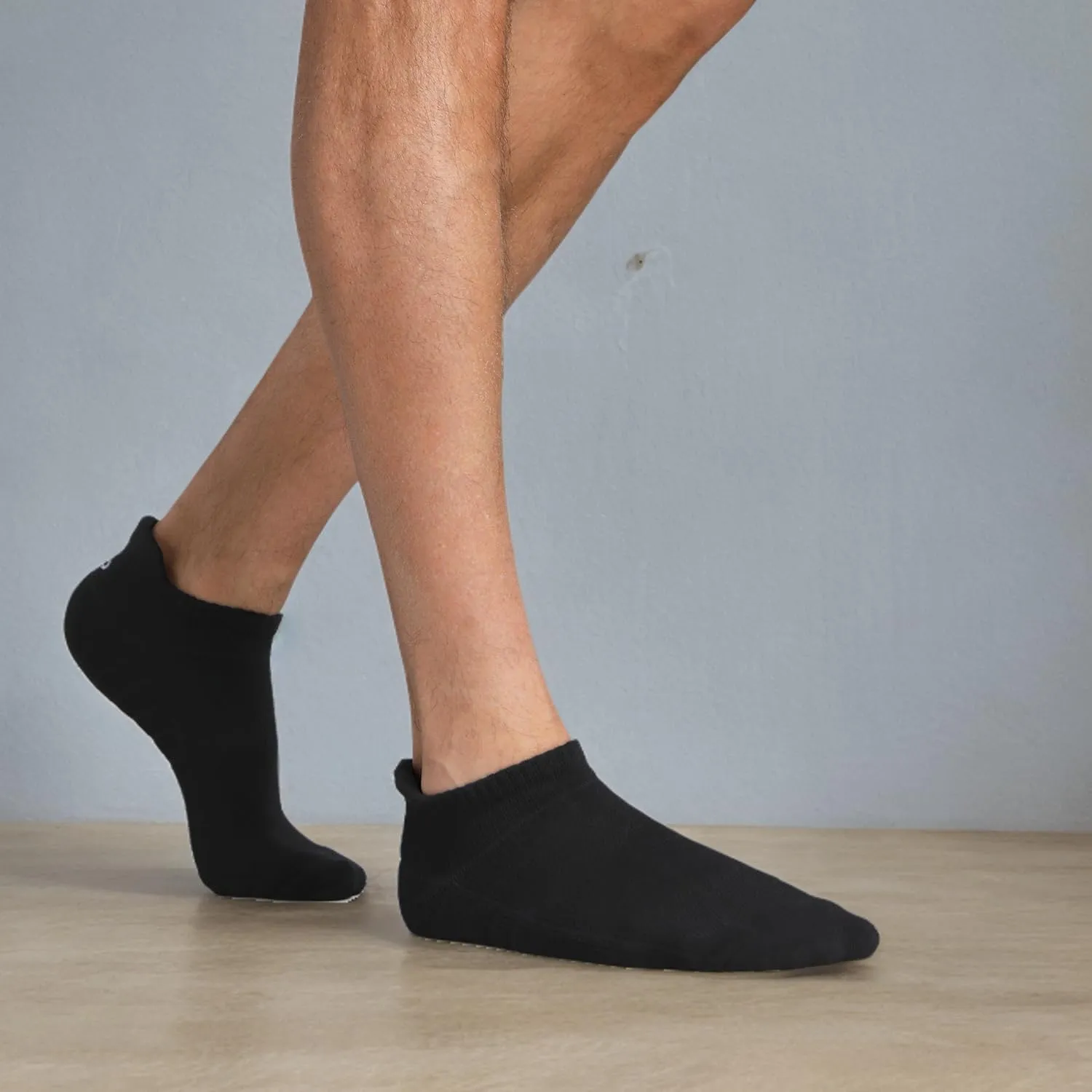 Lapulas Athletic Running Ankle Socks, Low Cut Cushioned Anti-Blister Tab Sports Socks Men Women 6Pairs