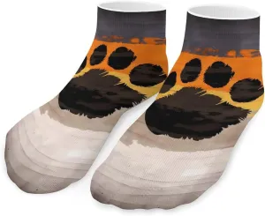 LGBT Proud Dog Paw Printed Ankle Socks No Show Sock Low-Cut Athletic Socks for Men Women 1 Pair