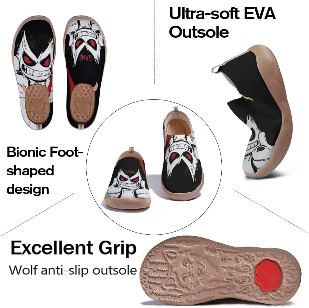 Men's Treny Slip-On City Loafers Breathable Feet Dry Knitted Travel All Day Anti Foot Sweat Walking Sneakers