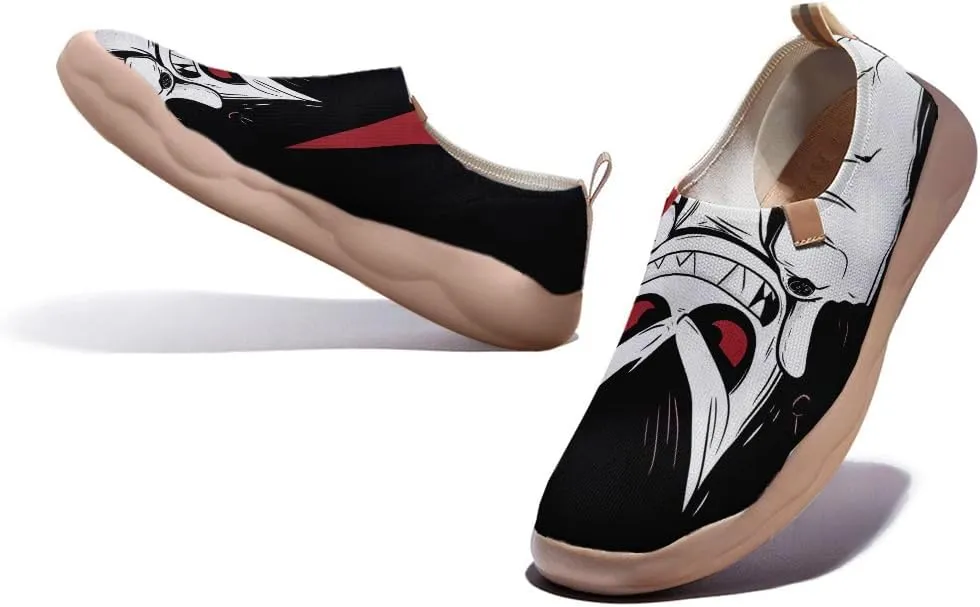 Men's Treny Slip-On City Loafers Breathable Feet Dry Knitted Travel All Day Anti Foot Sweat Walking Sneakers