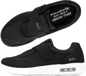 Men's Wide Diabetic Shoes with Air Cushion | Relax Series, Comfort for Swollen Feet, Bunions, Edema |Size 7-13 Wide