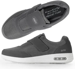 Men's Wide Diabetic Shoes with Air Cushion | Relax Series, Comfort for Swollen Feet, Bunions, Edema |Size 7-13 Wide