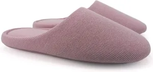 ofoot Women's Non-Slip House Slippers - Lightweight Cotton Memory Foam Indoor Slip-On, Machine Washable & Foldable Travel Design for Home, Yoga, Narrow/Wide Fit Options