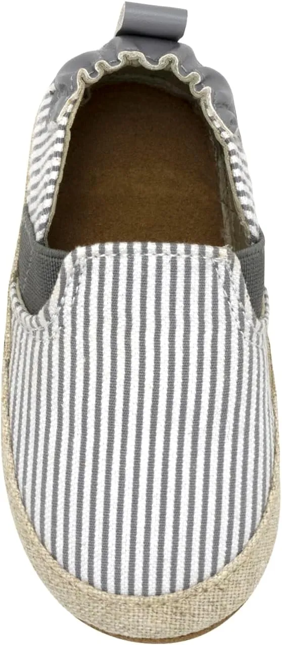 Robeez Baby Boys and Unisex Soft Soles Slip-Resistant Crib Shoes Slippers for Infant and Toddler, 0-24 Months