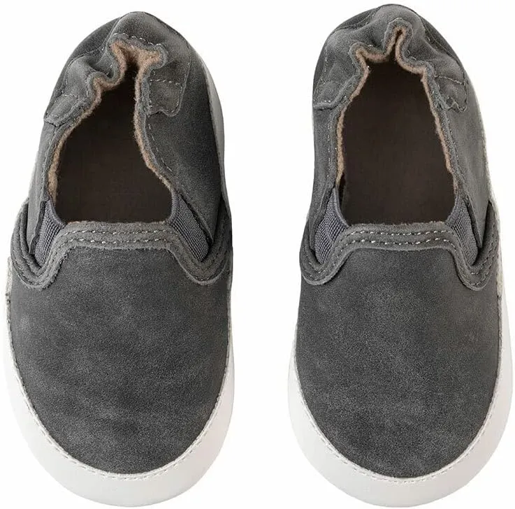 Robeez Baby Boys and Unisex Soft Soles Slip-Resistant Crib Shoes Slippers for Infant and Toddler, 0-24 Months