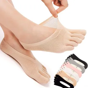 Sock Align Toe Socks for Women, Projoint Anti Bunions Health Sock, Orthopedic Compression No Show Five Finger Socks
