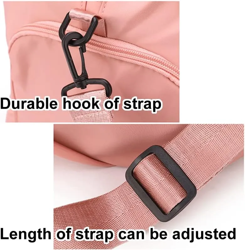 Sports Bag Duffel Yoga Bag Gym Bag Shoes Compartment Dry & Wet Separation Waterproof Messenger Bag Handbag Fitness Bag for men & women (dark blue)