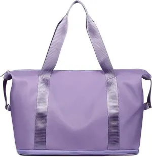 Women's Travel Organizer Set - Large Capacity Dustproof Packing Cubes with Multi-Compartment Storage Bags for Clothes, Shoes, Cosmetics, Business Trip & Vacation Essentials(Purple)